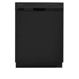 Samsung 24 in. Front Control Dishwasher in Black with Stainless Steel Tub DW7933LRABB
