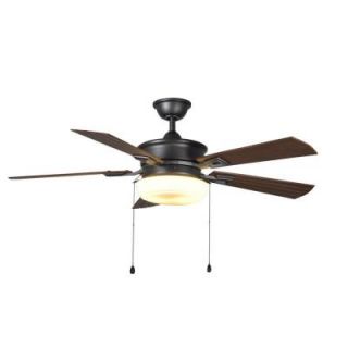 Home Decorators Collection Lake George 54 in. Indoor/Outdoor Natural Iron Ceiling Fan AL127 NI