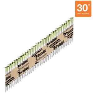 Paslode 2 in. x 0.113 Galvanized 30 Degree Papertape Framing Nails (500 Pack) 650431