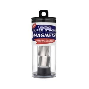Magcraft Rare Earth 3/4 in. x 5/8 in. x 90 Degree by 3/4 in. S Arc Magnet (2 Pack) NSN0628