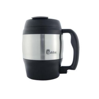 Bubba 52 oz. (1.5 L) Insulated Double Walled BPA Free Mug with Stainless Steel Band 320 Black