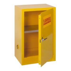 Edsal 23 in. W x 35 in. H x 18 in. D Flammable Liquid Safety Cabinet in Yellow SC12F 