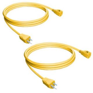 Stanley 15 ft. 16/3 Outdoor Extension Cord (2 Pack) 156809