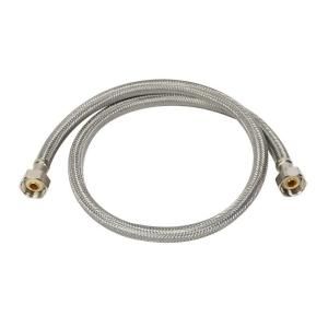Fluidmaster Fits All 36 in. Braided Stainless Faucet Connector 4F36CU