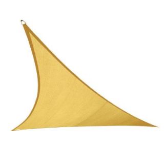 Coolaroo 11 ft. 10 in. Desert Sand Triangle Shade Sail Desert Sand with Accessory Kit DISCONTINUED 336486