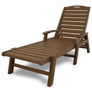 Trex Outdoor Furniture Yacht Club Tree House Stackable Patio Chaise TXC2280TH