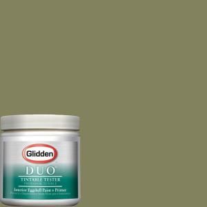 Glidden DUO 8 oz. Truly Olive Interior Paint Tester GLDG 28 GLDG28 D8