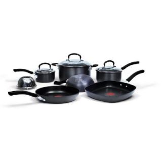 T Fal Jamie Oliver Hard Anodized 10 Piece Cookware Set DISCONTINUED C942SA64