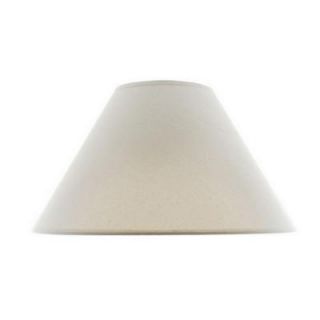 CAL Lighting 11 in. Off White Empire Hardback Fabric Lamp shade SH 1351