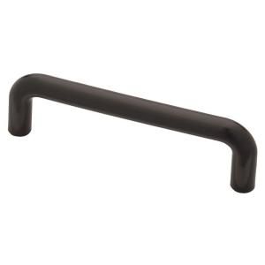 3 3/4 in. Plastic Bow Cabinet Hardware Pull P604AEH BL C