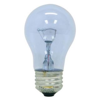 GE Reveal 40 Watt Incandescent A15 Appliance Reveal Light Bulb 40A15/RVL PQ1/6