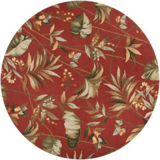 Artistic Weavers Sunflower Burgundy 8 ft. Round Area Rug DISCONTINUED Sunflower 8RD