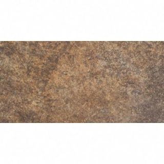 MARAZZI Granite Marron 6 in. x 12 in. Glazed Porcelain Floor and Wall Tile (9.69 sq. ft./case) UHDK