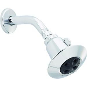 Delta Adjustable 1 Spray 1.85 GPM Water Amplifying Showerhead in Chrome 75152