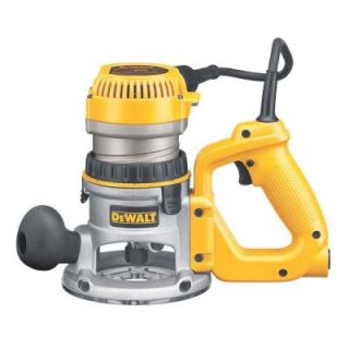 DEWALT 2 1/4 HP Electronic Variable Speed D Handle Router with Soft Start DW618D