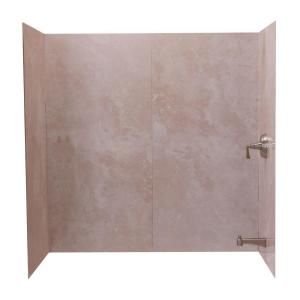 St. Paul Stone Effects 60 in. W Tub Surround in Sahara DISCONTINUED TS6030COM SA