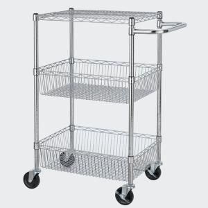 HDX 3 Tier 24 in. x 35 in. x 18 in. Commercial Cart EH WSHDI 002