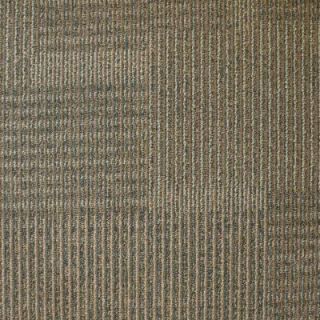 EuroTile Park Avenue Biscuit 19.7 in. x 19.7 in. Carpet Tile (20 PC/Case   54 sq. ft./Case) 704303