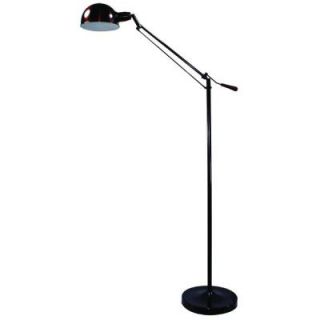 Verilux Brookfield 41 in. Aged Bronze Natural Spectrum Floor Lamp with Counter Weight Control VF08AB1