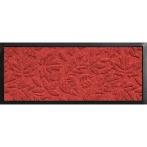 Bungalow Flooring Aqua Shield Boot Tray Fall Day Red 15 in. x 36 in. Pet Mat 20446651536