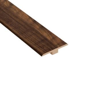 TrafficMASTER Spanish Bay Walnut 6.35 mm Thick x 1 7/16 in. Wide x 94 in. Length Laminate T Molding HL1030TM