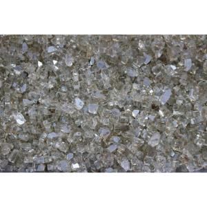 Margo Garden Products 25 lb. Crystal Reflective Tempered Fire Glass EG25 R08