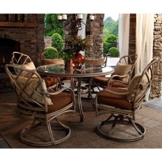 Thomasville Crystal Bay 7 Piece Swivel Patio Dining Set DISCONTINUED 5001499 0706102
