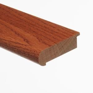 Copper Dark Oak 5/16 in. Thick x 2 3/4 in. Wide x 94 in. Length Hardwood Stair Nose Molding 014083082518