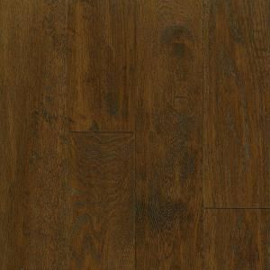 Bruce American Vintage Scraped Mocha Hardwood Flooring   5 in. x 7 in. Take Home Sample BR 766266