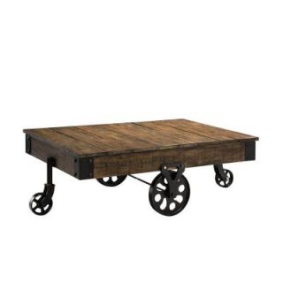 Home Decorators Collection Industrial 47 in. W Distressed Maison Coffee Table 0533300910