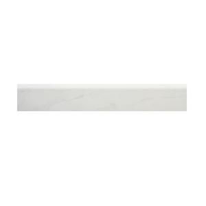 U.S. Ceramic Tile Carrara Blanco 3 in. x 10 in. Glazed Wall Trim UWCB100 S4310