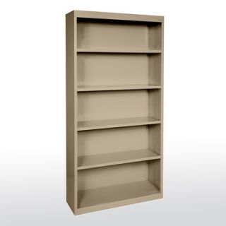 Sandusky Deep 72 Bookcase BA40 361872 00 Color Tropic Sand