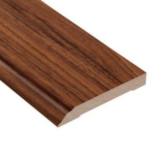 Home Legend Monarch Walnut 12.7 mm Thick x 3 13/16 in. Wide x 94 in. Length Laminate Wall Base Molding HL1012WB