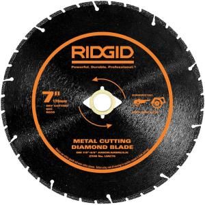 RIDGID 7 in. Metal Cutting Diamond Blade HD LMC70