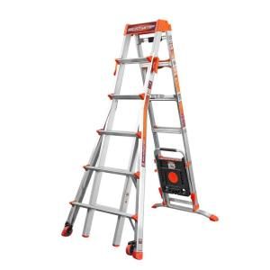 Little Giant Ladder 10 ft. Select Step Aluminum Multi Position Ladder with 300 lb. Load Capacity Type IA Duty Rating 15109 001