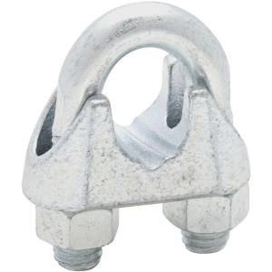 National Hardware 5/8 in. Zinc Plated Wire Cable Clamp 3230BC 5/8 WR CBL CLMP