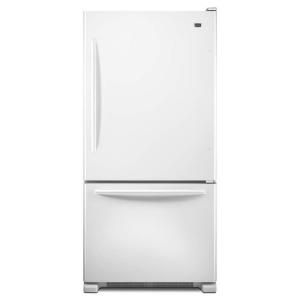 Maytag EcoConserve 30 in. W 18.5 cu. ft. Bottom Freezer Refrigerator in White MBF1958XEW