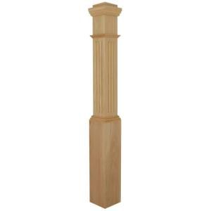 Surewood LNL 6 1/4 in. x 55 in. Red Oak Box Fluted 4092R 055 SD00L