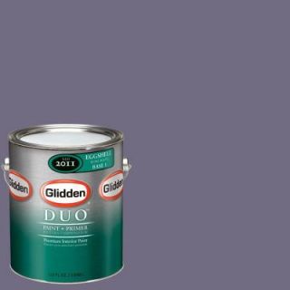 Glidden DUO Martha Stewart Living 1 gal. #MSL192 01F Purple Heliotrope Eggshell Interior Paint with Primer DISCONTINUED MSL192 01E