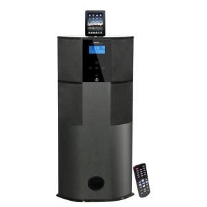 Pyle 600 Watt Digital 2.1 Channel Home Theater Tower with Docking Station for iPod/iPhone/iPad (Black Color) PHST94IPBK