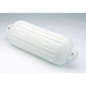 Attwood 8 in. x 28 in. White Boat Fender 9358 1