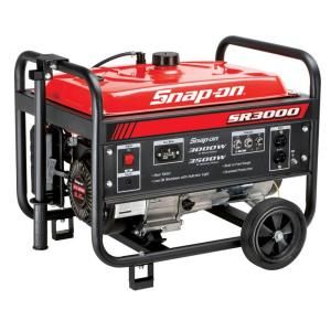 Snap on 3,000 Watt Gasoline Powered Portable Generator with CARB 870826