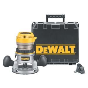 DEWALT 1 3/4 HP Fixed Base Router Kit DW616K
