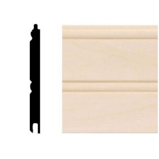 House of Fara 12 sq. ft. Basswood Tongue and Groove Wainscot Paneling (6 Piece) W96B