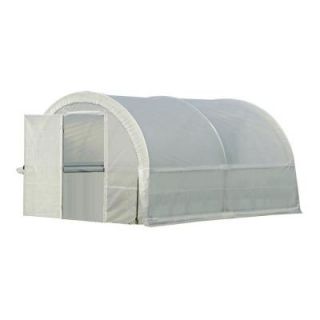 ShelterLogic GrowIt 13 ft. x 10 ft. x 8 ft. Organic Growers Pro RoundTop Greenhouse 70575