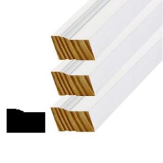 1 1/4 in. x 2 in. x 84 in. Primed Finger Jointed Pine Brick Moulding Set (3 Pieces) 0W180 90CMC2