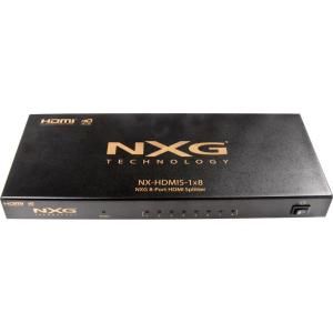 NXG 8 Port HDMI 1.4 Splitter 1 in 8 out   3D NX HDMIS 1X8