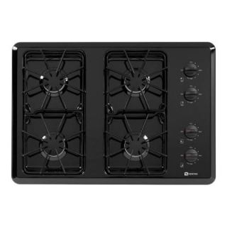 Maytag 30 in. Gas Cooktop in Black with 4 Burners including Power Cook Burners MGC4430BDB