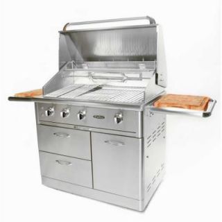Capital Precision 4 Burner 40 in. Stainless Steel Propane Gas Grill HCG40RFSL