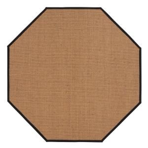 Home Decorators Collection Rio Amber and Black 6 ft. Octagon Area Rug 2214797280